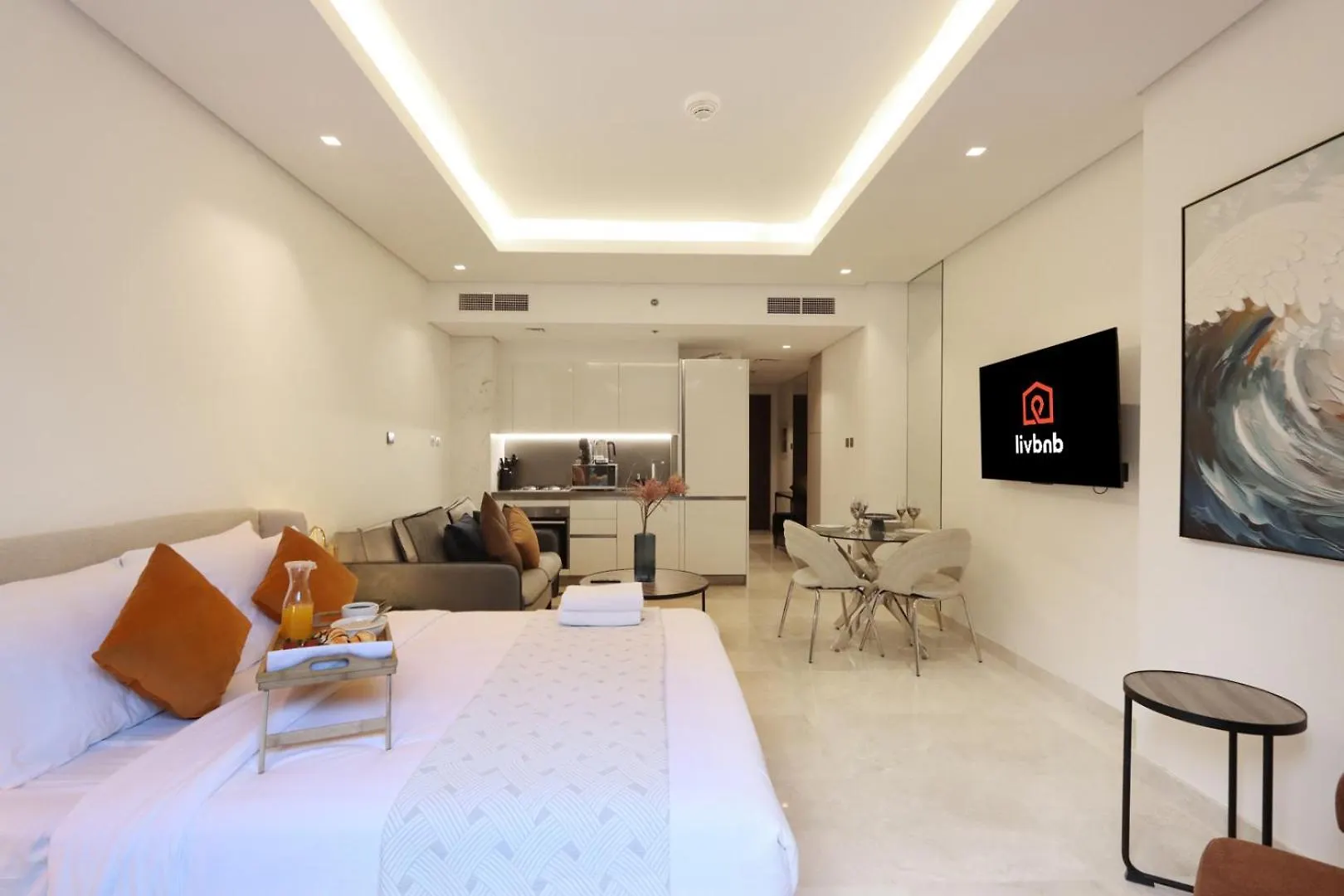 Apartment Livbnb-Studio In Stellar Location, Business Bay Dubai